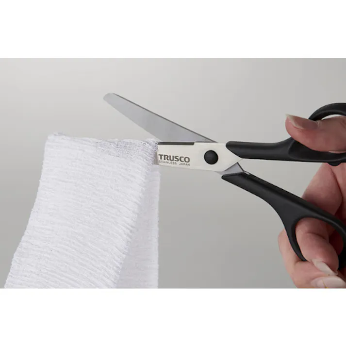 【CAINZ-DASH】トラスコ中山 ステンレスはさみ 先丸安全型 150mm S-150R【別送品】