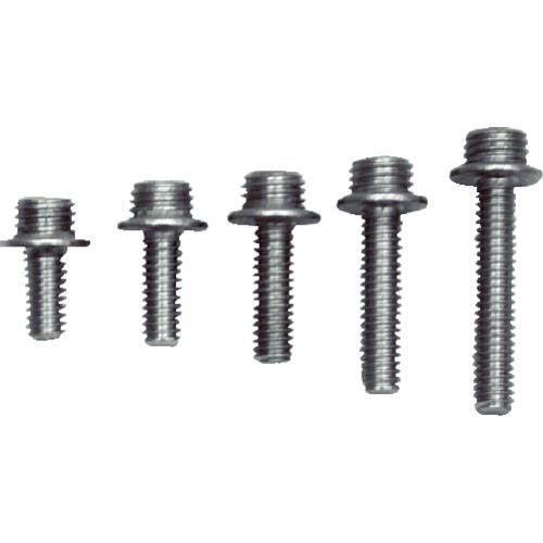 【CAINZ-DASH】トラスコ中山 ポイントねじ４×１０　三価クロメート５０個入 PS-AA301【別送品】
