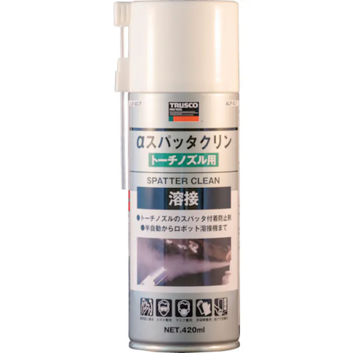 【CAINZ-DASH】トラスコ中山 αスパッタクリン トーチノズル用 420ml ALP-SCT【別送品】