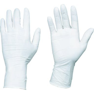 【CAINZ-DASH】トラスコ中山 使い捨てニトリル手袋ＴＧエアー　０．０６　粉無白Ｍ　１００枚 TGNN06WM【別送品】