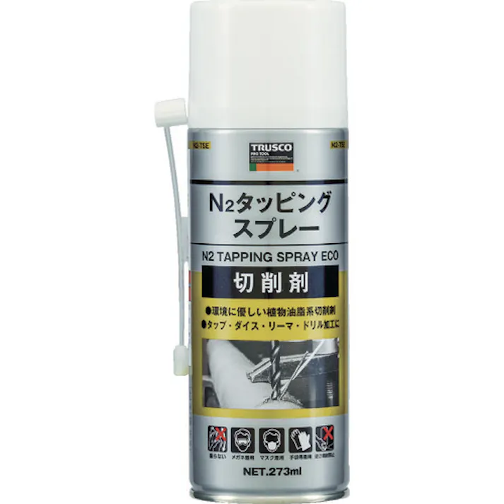 【CAINZ-DASH】トラスコ中山 N2タッピングスプレー 生分解性 420ml N2-TSE【別送品】