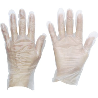 【CAINZ-DASH】トラスコ中山 熱可塑性エラストマー　（ＴＰＥ）　使い捨て手袋Ｌ　１００枚 TGTPE035L【別送品】