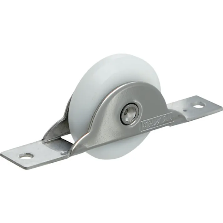 【CAINZ-DASH】トラスコ中山 V型戸車(木製建具用) 平板枠 A型 Φ33 2個入り THSN-40-33A【別送品】