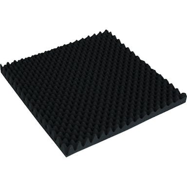 【CAINZ-DASH】トラスコ中山 波状加工ウレタンスポンジシート　ソフト　４０厚　５００Ｘ５００ｍｍ【別送品】
