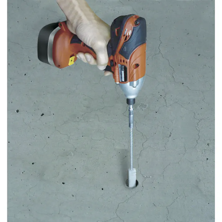 【CAINZ-DASH】トラスコ中山 六角軸アンカーホールブラシ 12~13mm穴用 T6A-1213【別送品】