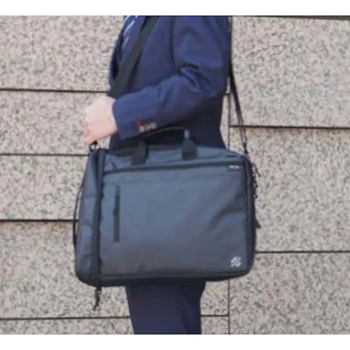 【CAINZ-DASH】トラスコ中山 3WAYビジネスバッグ 多機能ポケット付 TBB-3W【別送品】