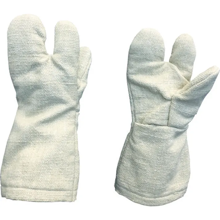 【CAINZ-DASH】トラスコ中山 生体溶解性セラミック耐熱手袋 3本指タイプ TCAT3-A【別送品】