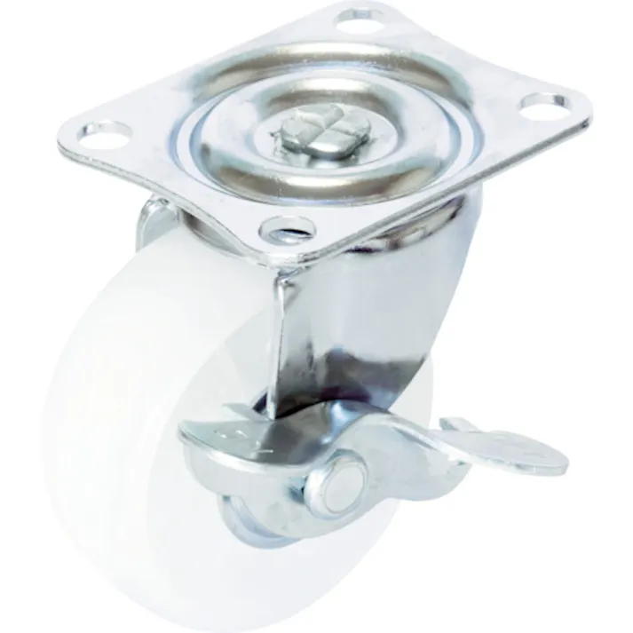 【CAINZ-DASH】トラスコ中山 キャスター TYGシリーズ 自在SP付 ナイロン車 50mm TYGNYB-50【別送品】