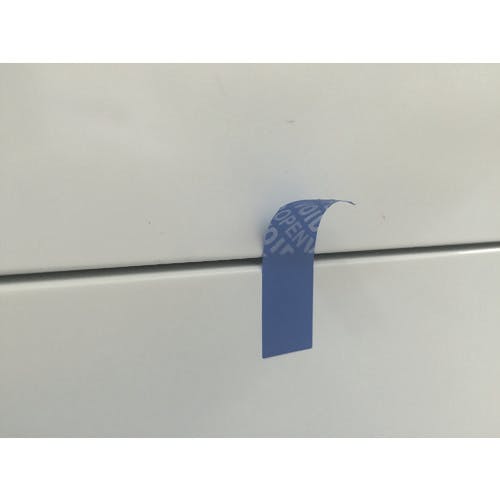 CAINZ-DASH】トラスコ中山 セキュリティシール 転写なし 長方形 英字