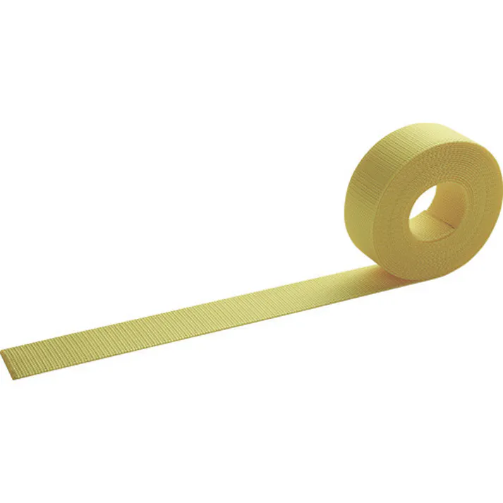 【CAINZ-DASH】トラスコ中山 ナイロン平ベルト 1.6t×38mm×5m 黄色 TNB385-Y【別送品】