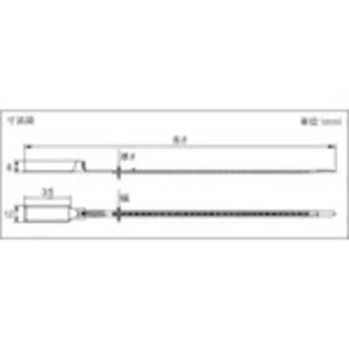 【CAINZ-DASH】トラスコ中山 セキュリティータイ長さ238mm 表示可能タイプ 緑 100本入 TSCTH240-GN【別送品】