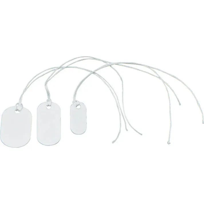 【CAINZ-DASH】トラスコ中山 線名札 小判型 20X30mm 100枚入 TFF-20X30【別送品】