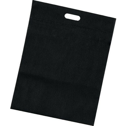 【CAINZ-DASH】トラスコ中山 不織布小判抜き手提げバッグ　Ｍ　１０枚入　ブラック THKB-M-BK【別送品】