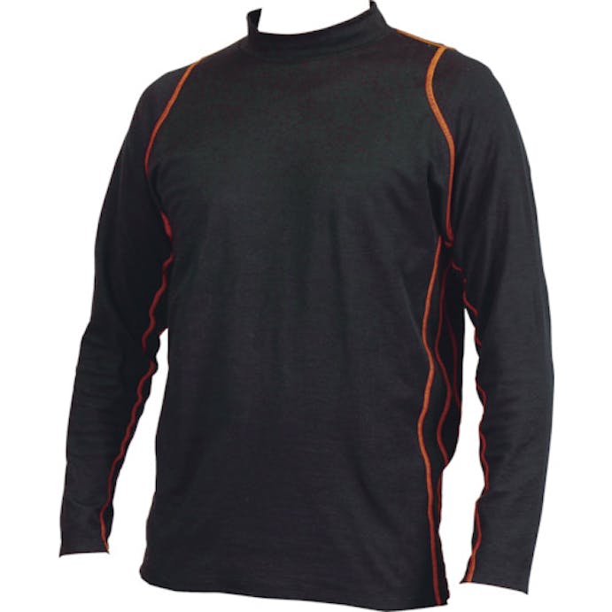 【CAINZ-DASH】トラスコ中山 吸湿発熱ウェア　ティーバーナー２　ハイネックシャツ　Ｍサイズ TSHT-M【別送品】