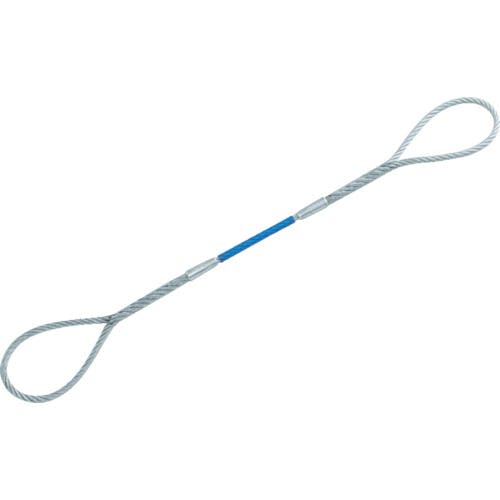 【CAINZ-DASH】トラスコ中山 Ｗスリング　Ａタイプ　カラー被覆付　１２ｍｍＸ３．０ｍ GRC-12S3【別送品】