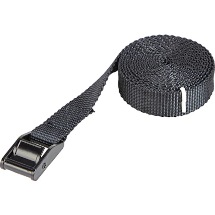 【CAINZ-DASH】トラスコ中山 簡易結束ベルト 25mmX3m 黒 TSB-253BK【別送品】