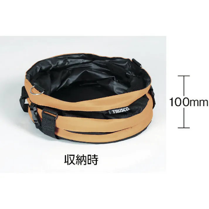 【CAINZ-DASH】トラスコ中山 ジャンピングバケツ Lサイズ Φ420XH420 TJB-L【別送品】