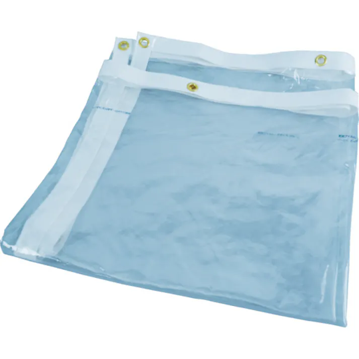 【CAINZ-DASH】トラスコ中山 衝立用 透明シート 防炎タイプ W970XH1970 厚み0.3 B-3-TM【別送品】