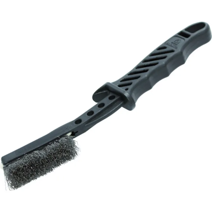 【CAINZ-DASH】トラスコ中山 チャンネルブラシ EグリップI型 ワイヤー鋼線 TEBI-WB【別送品】