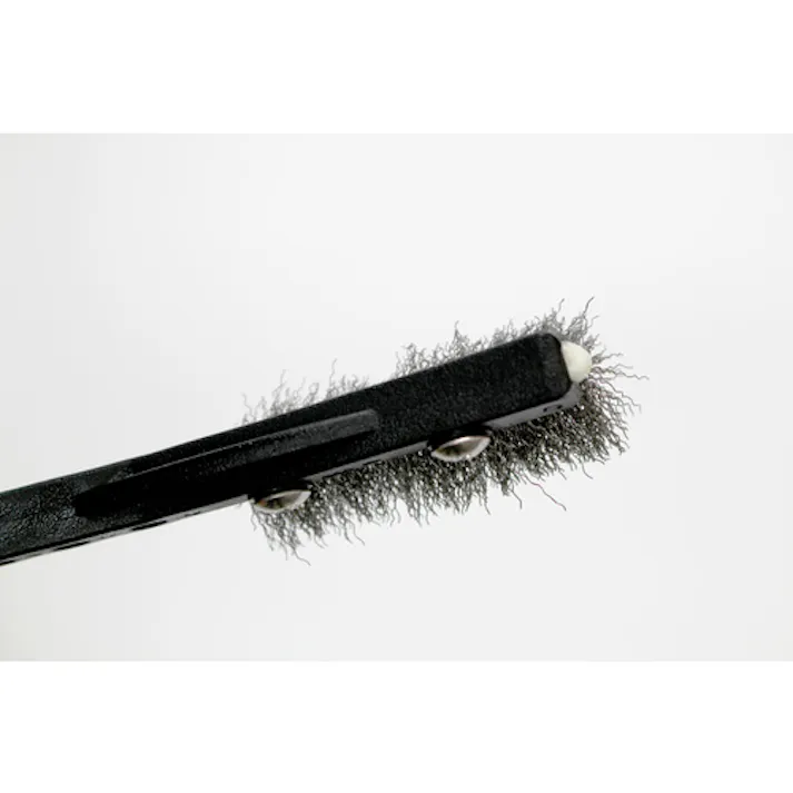 【CAINZ-DASH】トラスコ中山 チャンネルブラシ EグリップI型 ワイヤー鋼線 TEBI-WB【別送品】