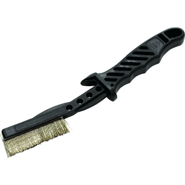 【CAINZ-DASH】トラスコ中山 チャンネルブラシ EグリップI型 TC鋼線 ラッピング TEBI-TC【別送品】