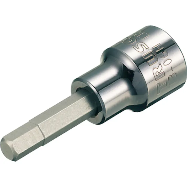 【CAINZ-DASH】トラスコ中山 ヘキサゴンソケット8mm(差込角9.5mm) T3-08H【別送品】