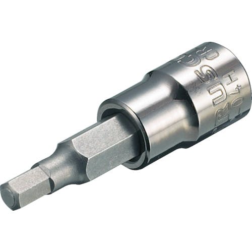 【CAINZ-DASH】トラスコ中山 ヘキサゴンソケット４ｍｍ（差込角６．３５ｍｍ） T2-04H【別送品】