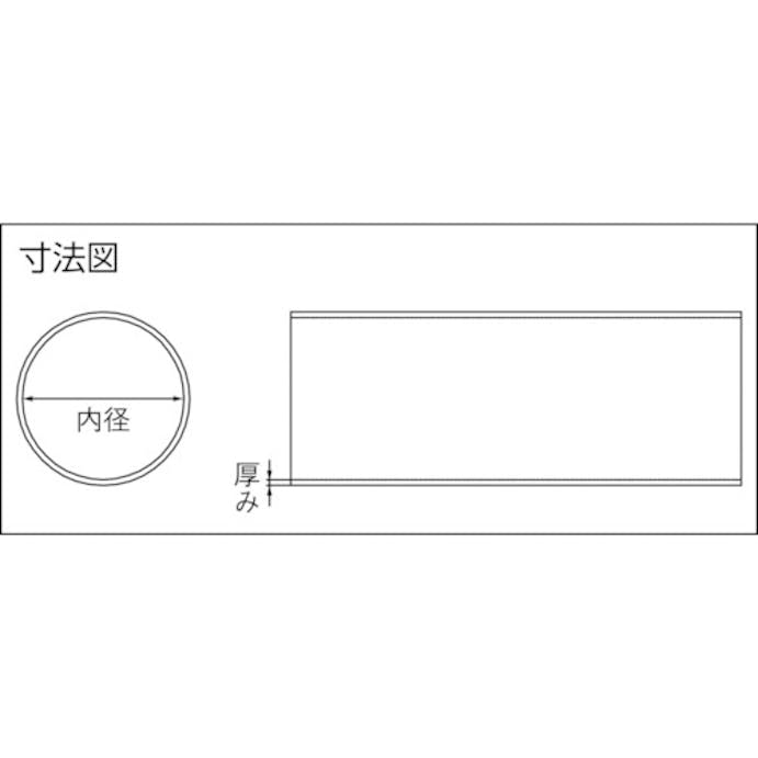 【CAINZ-DASH】トラスコ中山 熱収縮チューブ　収縮率２：１　透明　（１個入） TRP3.5-1.5-2MTM【別送品】