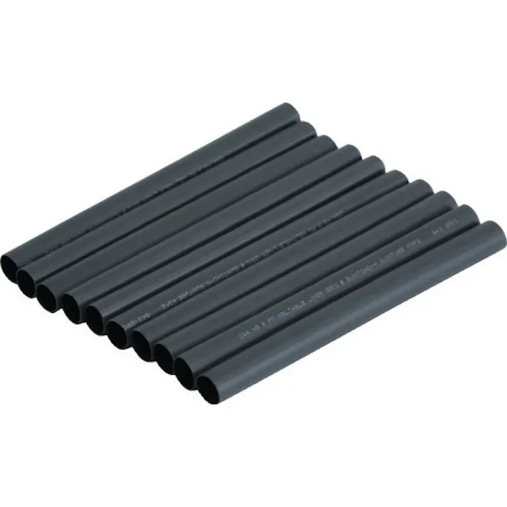 【CAINZ-DASH】トラスコ中山 粘着剤付き熱収縮チューブ 収縮率3:1 10本 TRPW4.8-1.5-10【別送品】