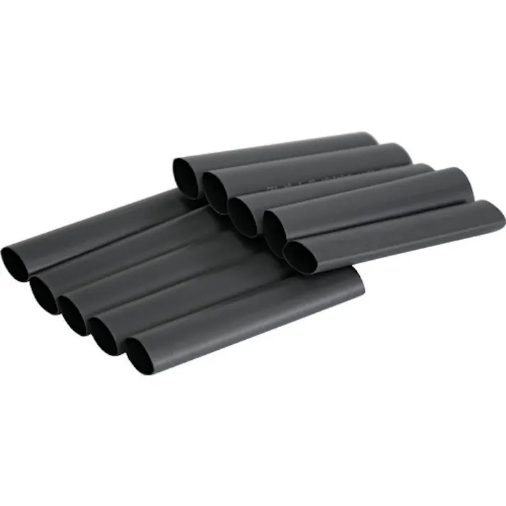 【CAINZ-DASH】トラスコ中山 粘着剤付き熱収縮チューブ 収縮率3:1 10本 TRPW19.1-8.0-10【別送品】