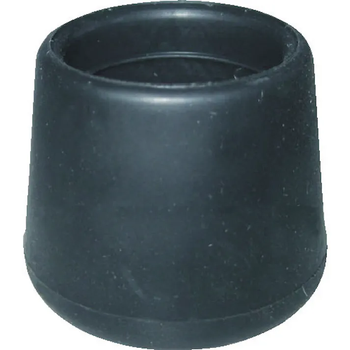 【CAINZ-DASH】トラスコ中山 イス脚キャップ 12.7mm 黒 4個組 TRRCC127-BK【別送品】