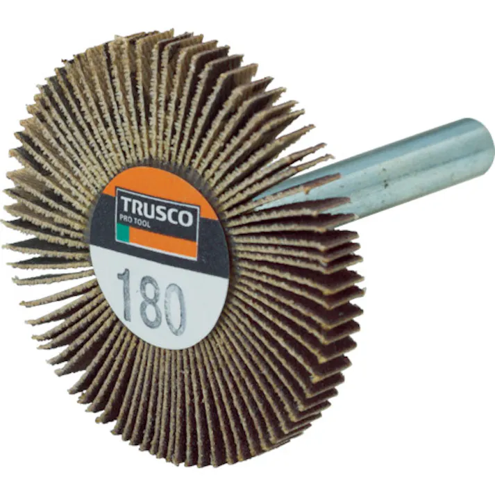 【CAINZ-DASH】トラスコ中山 薄型フラップホイール 50X5X6 #180 5個入 UF5005-180【別送品】