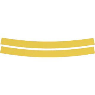 【CAINZ-DASH】トラスコ中山 ヘルメット用反射シール 黄 10本入 TR260Y【別送品】