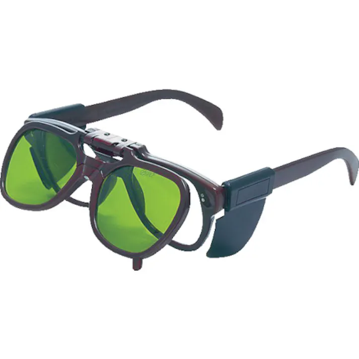 【CAINZ-DASH】トラスコ中山 複式上下自在型遮光メガネ ポリカレンズ#4 TDSG-P4【別送品】