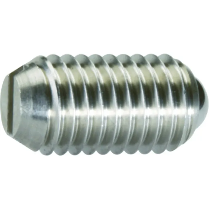 【CAINZ-DASH】トラスコ中山 ボールプランジャー(マイナス溝)SUSボール M10 軽荷重用 T10PJ-SUS【別送品】