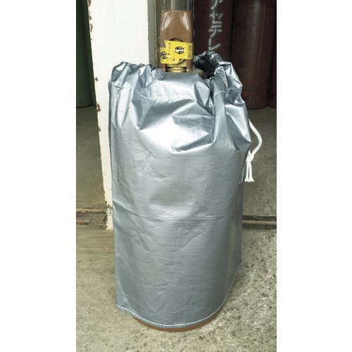 CAINZ-DASH】トラスコ中山 ボンベカバー 4．0kgアセチレン瓶用 防