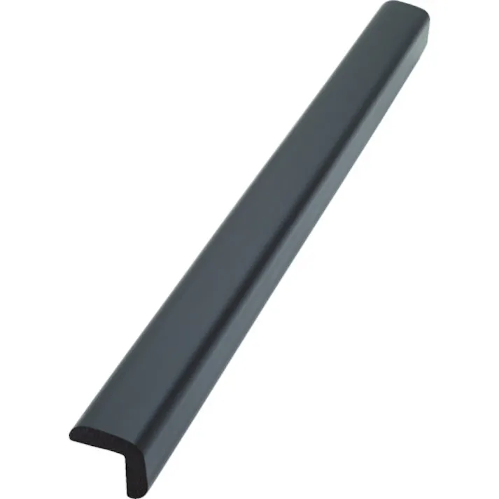 【CAINZ-DASH】トラスコ中山 安心クッション L字型 特大 1本入 ブラック TAC-145【別送品】