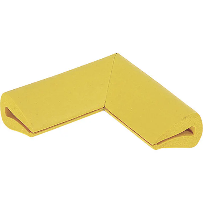 【CAINZ-DASH】トラスコ中山 安心クッション はさみこみ型 コーナー用 幅15mm イエロー TAC-152Y【別送品】