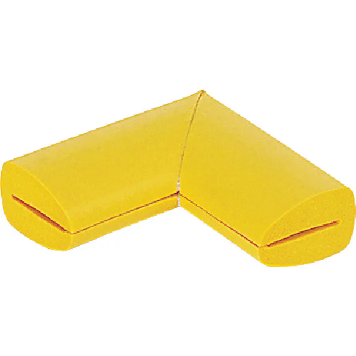 【CAINZ-DASH】トラスコ中山 安心クッション はさみこみ型 コーナー用 幅18mm イエロー TAC-155Y【別送品】