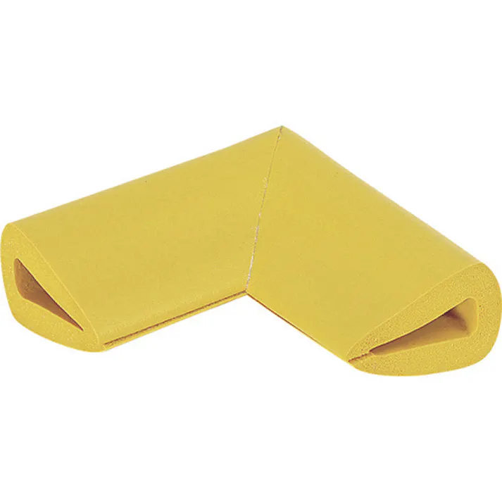 【CAINZ-DASH】トラスコ中山 安心クッション はさみこみ型 コーナー用 幅18mm イエロー TAC-155Y【別送品】