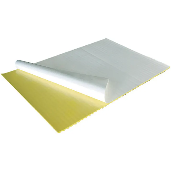 【CAINZ-DASH】トラスコ中山 ジャバラマット 粘着付き 600X900mm イエロー TNC-6090NT-Y【別送品】