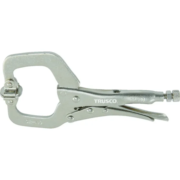 【CAINZ-DASH】トラスコ中山 自在金具付 C型グリッププライヤー 450mm TGPC-450S【別送品】