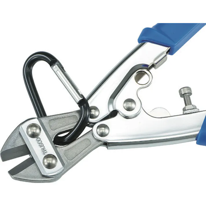 【CAINZ-DASH】トラスコ中山 ミニカッター 鉄製ハンドルタイプ ステン刃 セーフティ孔付 GWS-200-A【別送品】