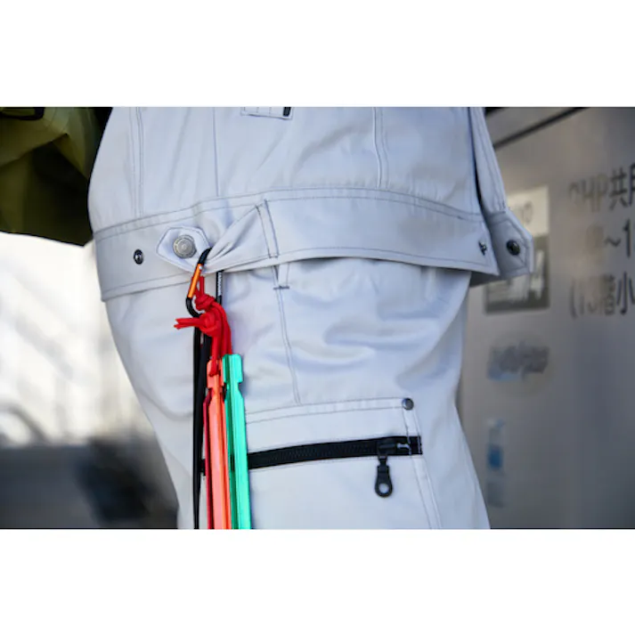 【CAINZ-DASH】トラスコ中山 カラビナ 線径5mmX50mm D型 ブルー TKN550BL【別送品】