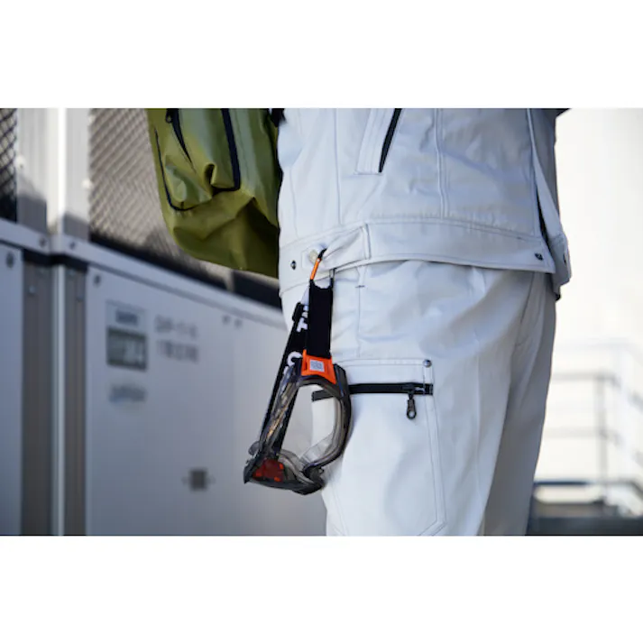 【CAINZ-DASH】トラスコ中山 カラビナ 線径5mmX50mm D型 ブルー TKN550BL【別送品】