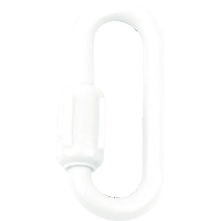 【CAINZ-DASH】トラスコ中山 プラカラビナ ホワイト 6MM (2個入) TCK6W【別送品】