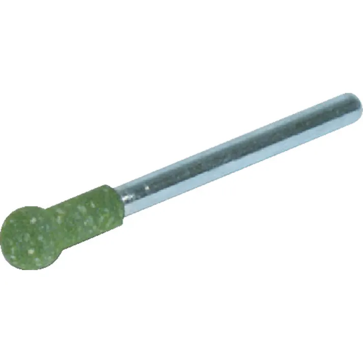 【CAINZ-DASH】トラスコ中山 ゴム軸付砥石 球型 Φ4X軸3 120# 10本入 MI1204RM【別送品】