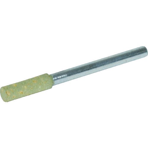 【CAINZ-DASH】トラスコ中山 ステンチタン焼入鋼用超高耐久ゴム軸付砥石Φ６幅１５軸３　＃１２０ LMI1206M【別送品】