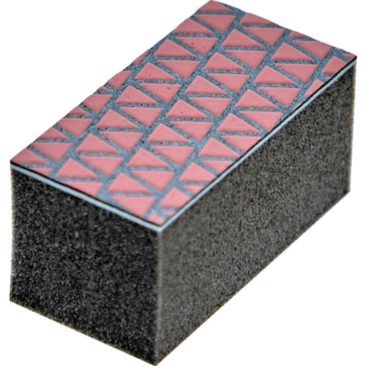 【CAINZ-DASH】トラスコ中山 ガラス・鏡クリーナーパッド ハードタイプ 25mm×50mm TGCP-255-HG【別送品】