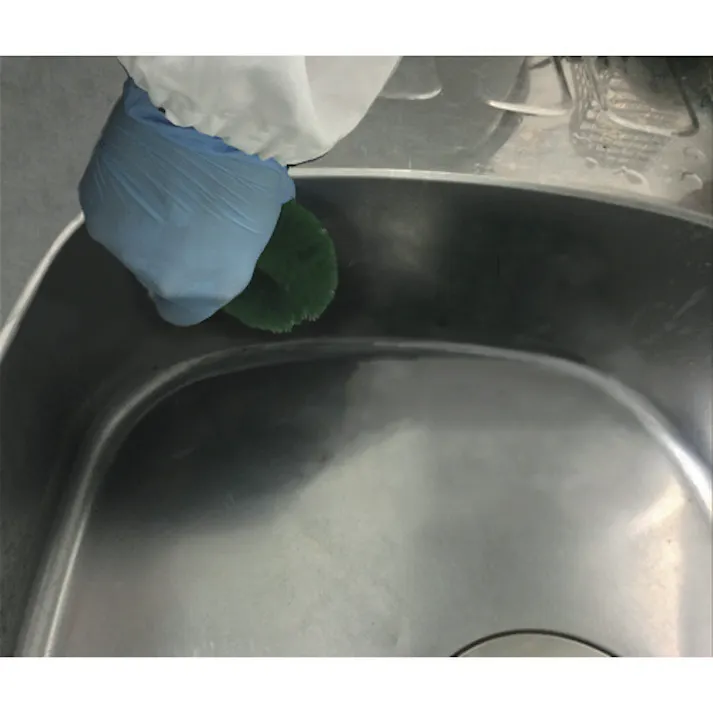 【CAINZ-DASH】トラスコ中山 タワシブラシ ショートタイプ HACCP対応 ブルー TTB-M-B【別送品】